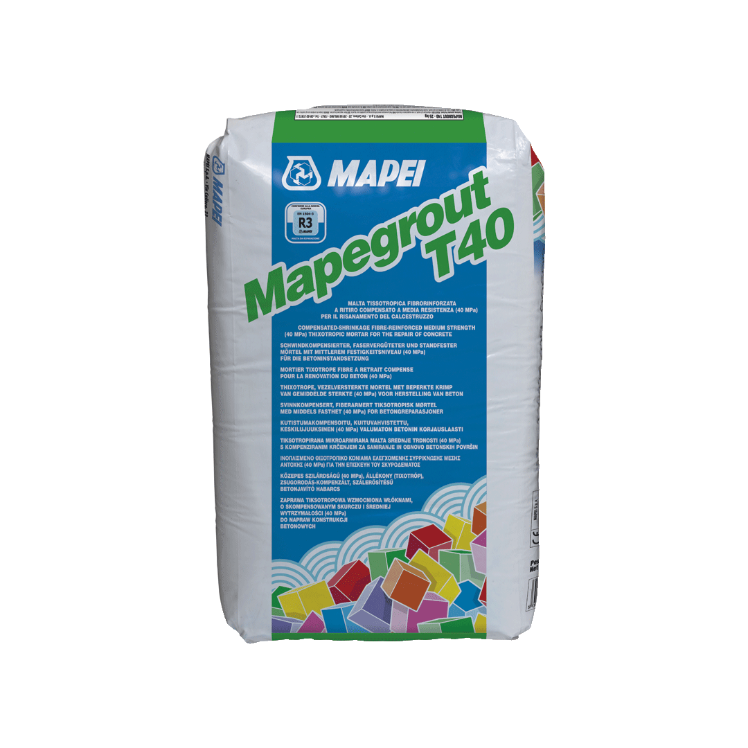 Mapei Mapegrout T40 betonjavító habarcs 25 kg