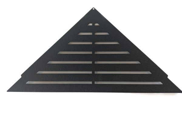 Sarokpolc CLASSIC, utólagos, fekete ABL11032BS MFA-240