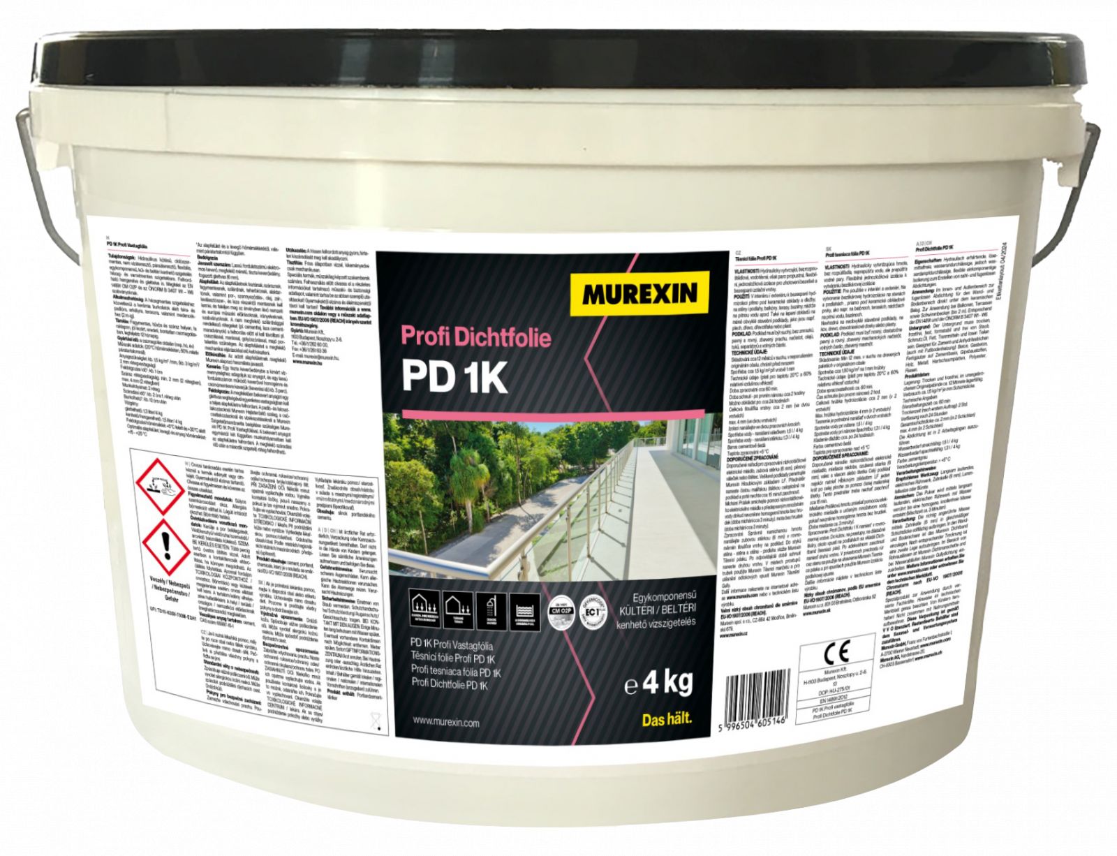 Murexin PD 1K vastagfólia 18 kg